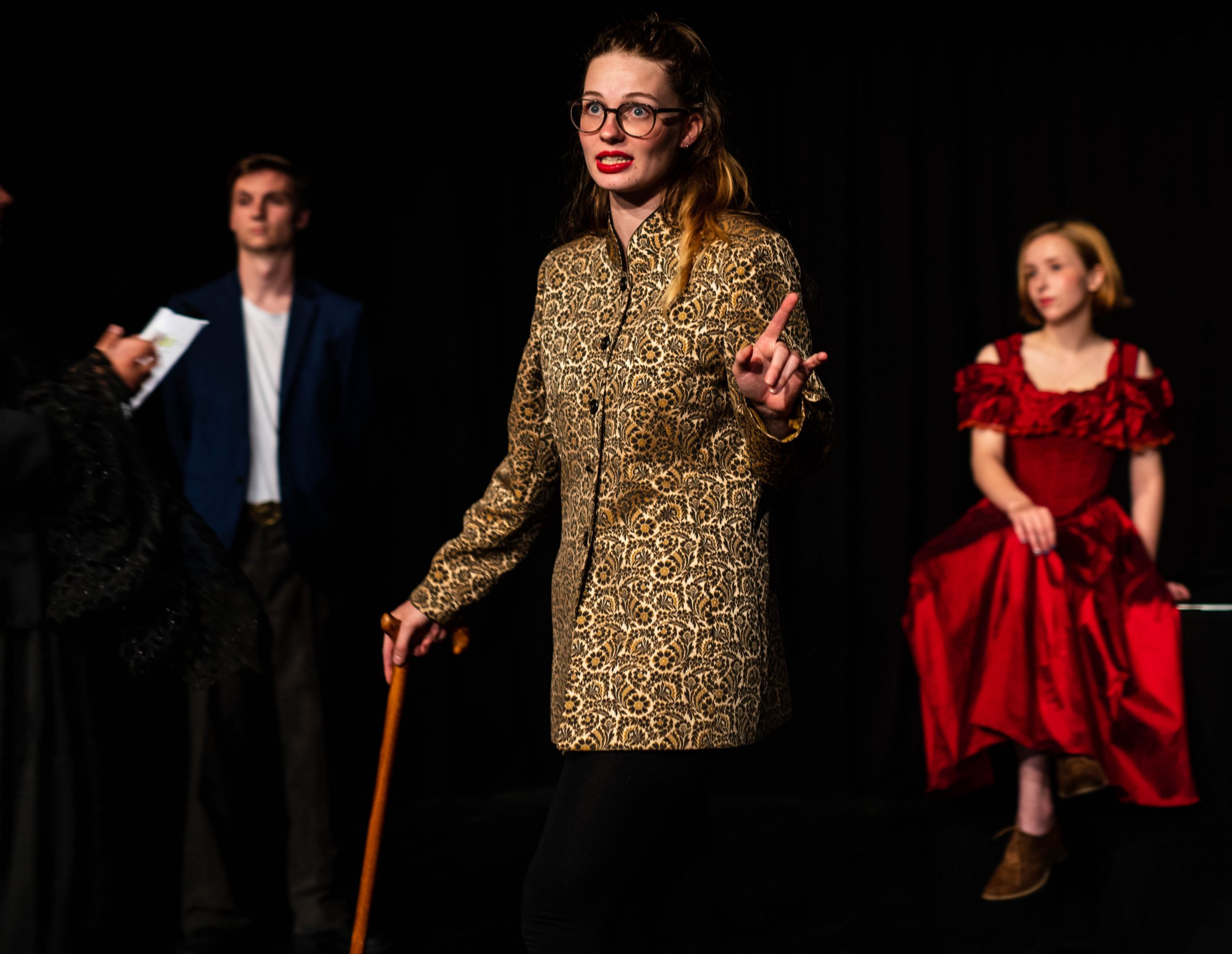 Szene aus einer Produktion von Theater im Fluss